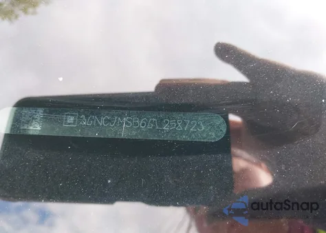 2016 Chevrolet Trax Ltz z USA, uszkodzony, nr VIN 3GNCJMSB6GL258723